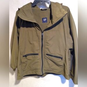 Olive Green GAP Rain Coat